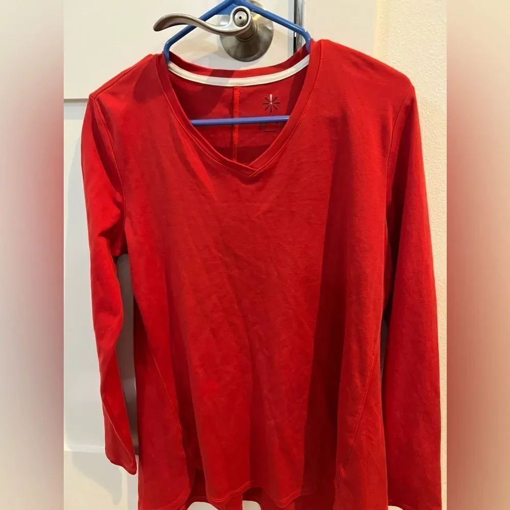 Isaac Mizrahi Live! Essentials Pima Cotton LongSleeve Crew M